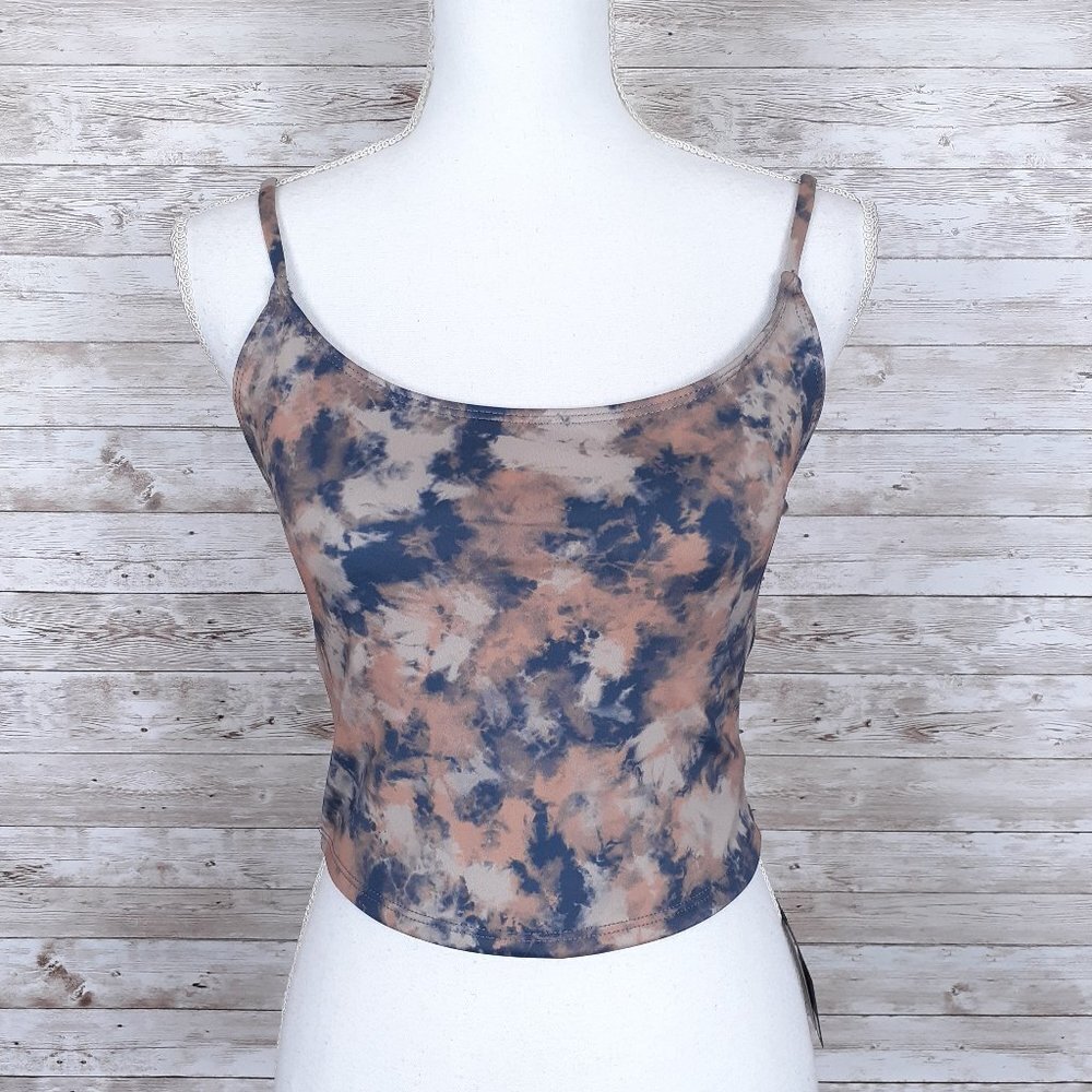 Onzie Crop Cami Tie Dye Athletic Workout Top 92A